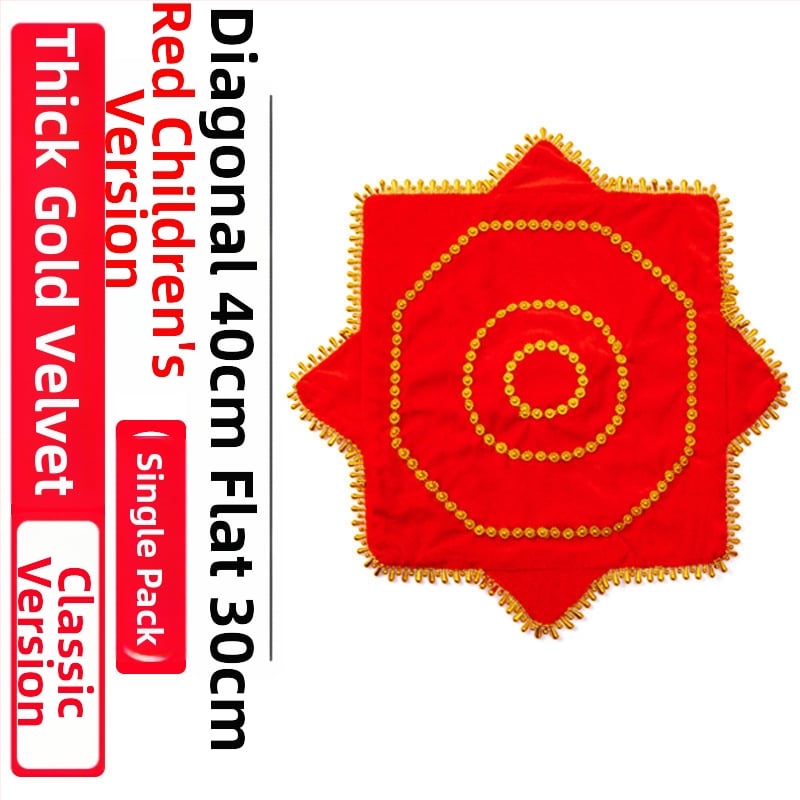 Pereche de batiste octagonală pentru dansul Yangge din nord-est, accesorii de dans pentru copii și examene de dans pentru adulți