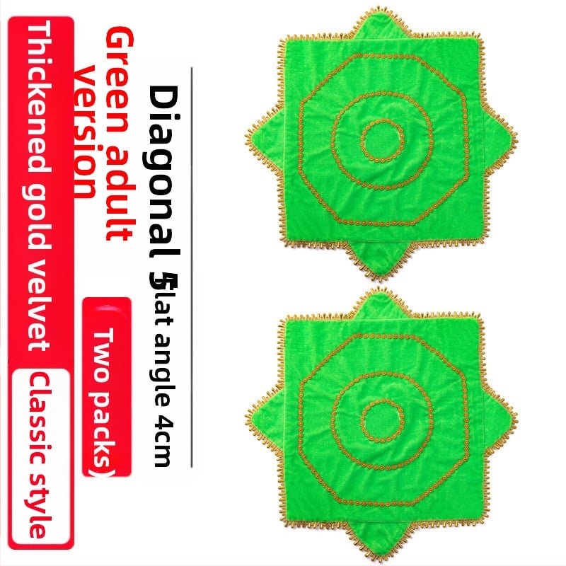 Pereche de batiste octagonală pentru dansul Yangge din nord-est, accesorii de dans pentru copii și examene de dans pentru adulți