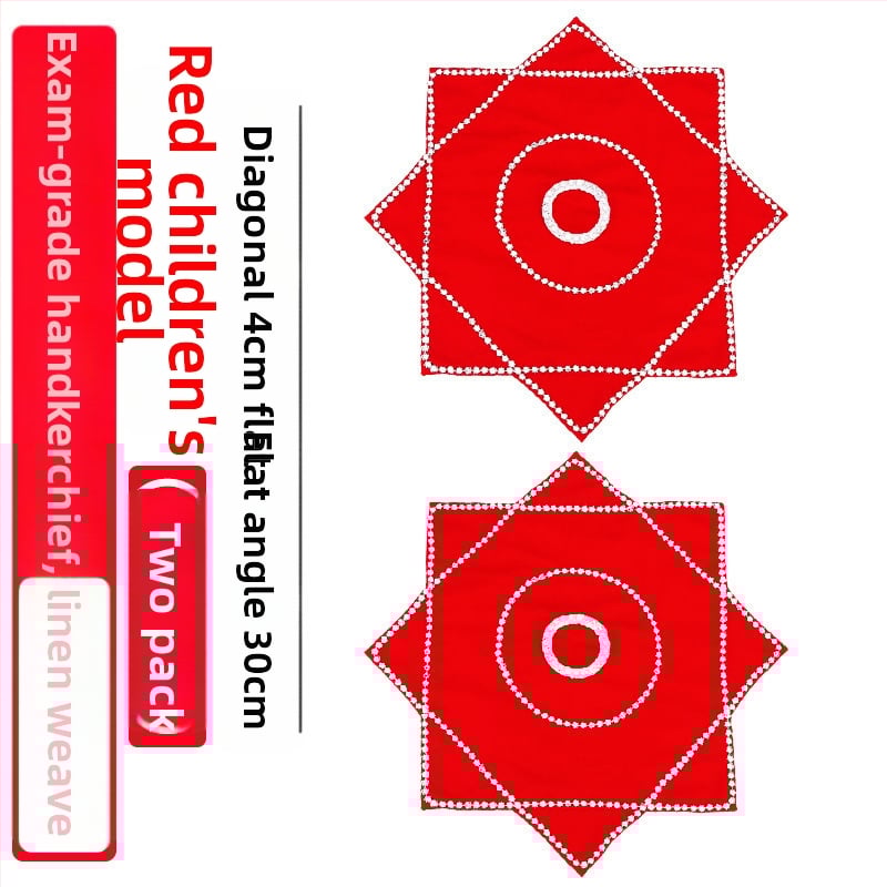 Pereche de batiste octagonală pentru dansul Yangge din nord-est, accesorii de dans pentru copii și examene de dans pentru adulți