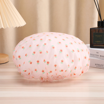 Zuhanysapka PVC, 150D szál, Jacquard folyamat, 30 g alatt, testreszabható — hajszárításra való sapka