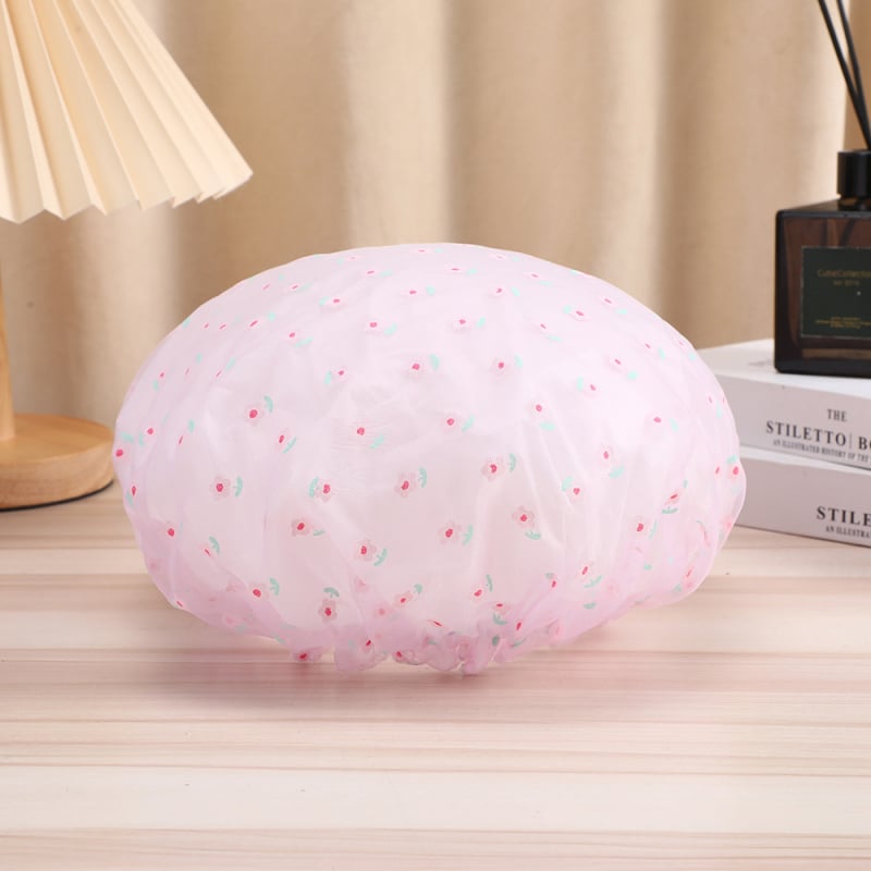 Zuhanysapka PVC, 150D szál, Jacquard folyamat, 30 g alatt, testreszabható — hajszárításra való sapka