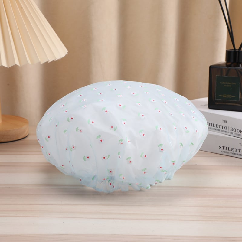 Zuhanysapka PVC, 150D szál, Jacquard folyamat, 30 g alatt, testreszabható — hajszárításra való sapka