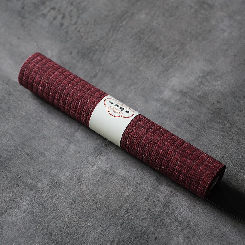 Self-sacrifice Tee tseremoonia tarvikud – paper weaving tee matt, 2023, Esimese klass