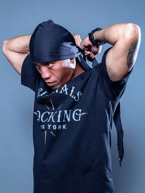 Durag galvas lakats ar svītrainu rakstu, brīvā laika stils, ārā sportiskai lietošanai