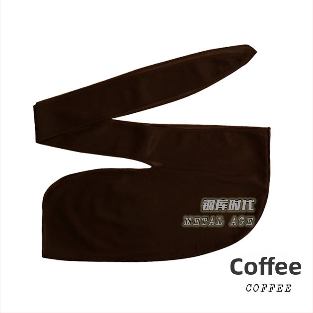 Durag galvas lakats ar svītrainu rakstu, brīvā laika stils, ārā sportiskai lietošanai