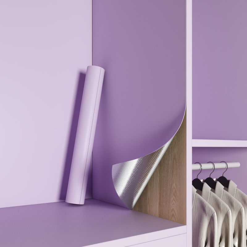 PVC антибактериален стенен стикер за вътрешността на гардероба, 1 бр., Zhuanhe, стил прост и модерен