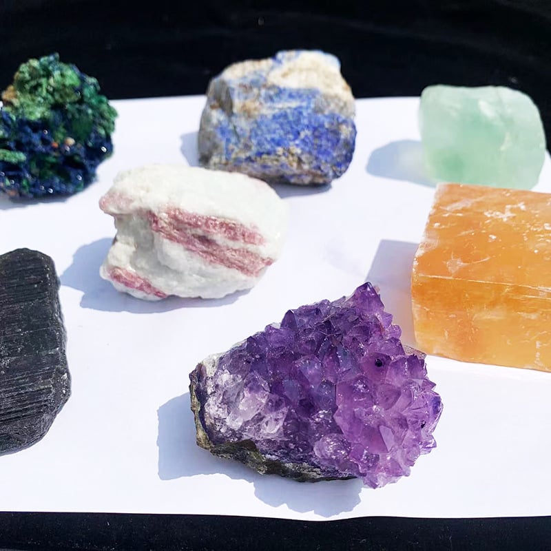 Prirodni kristalni kamen – edukativni uzorak minerala za djecu, geološki muzej, kamen za aromaterapiju difuzor