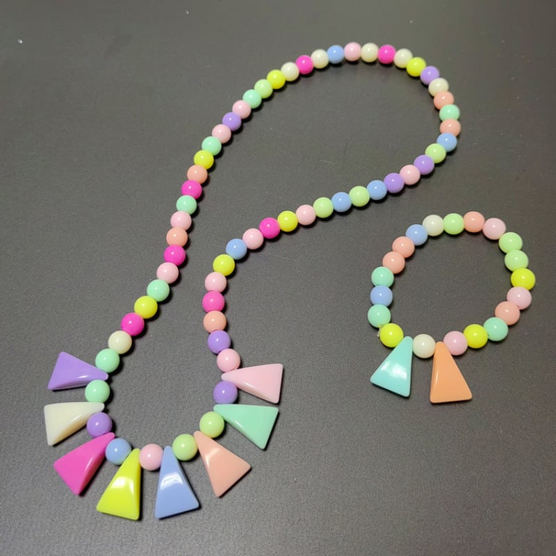 Vaikų kaklo papuošalas su rhinestones, apykaklės stilius, 22K grynumas