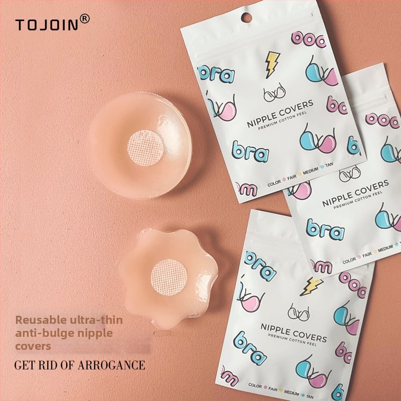 Szilikon melltapasz - láthatatlan, vékony, átlátszó