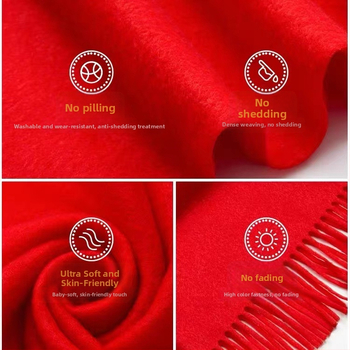 Korporativni šal - smjesa akrila/sintetičke vune, twill tkanina, tkano, zadržava toplinu, jednobojni uzorak