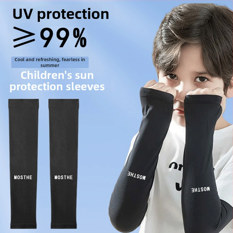 Детски слънцезащитни ръкави от полиестер, UV защита, лято 2021, оригинален дизайн