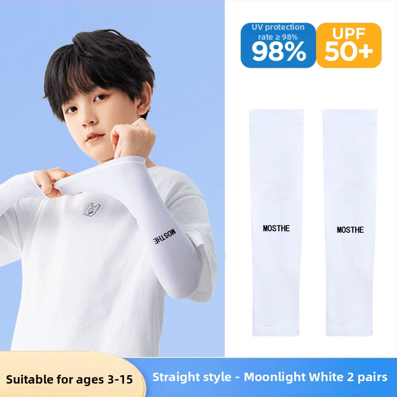 Vaikų saulės apsaugos rankovės iš poliesterio, UV apsauga, 2021 m. vasara, originalus dizainas