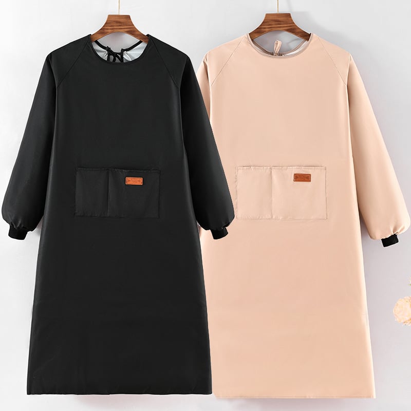 Virtuves priekšauts bez piedurknēm, ūdensizturīgs, eļļizturīgs, poliesters, Korejas stils