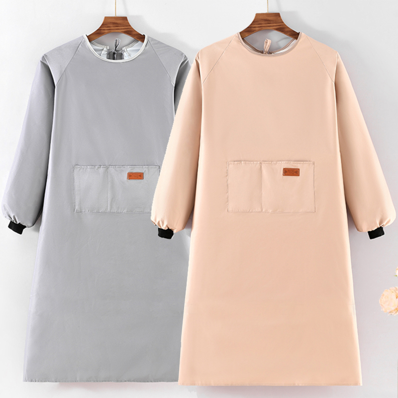 Virtuves priekšauts bez piedurknēm, ūdensizturīgs, eļļizturīgs, poliesters, Korejas stils