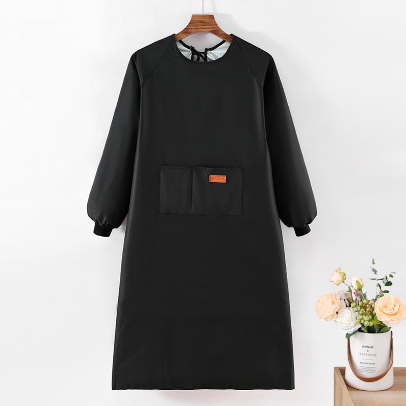 Virtuves priekšauts bez piedurknēm, ūdensizturīgs, eļļizturīgs, poliesters, Korejas stils