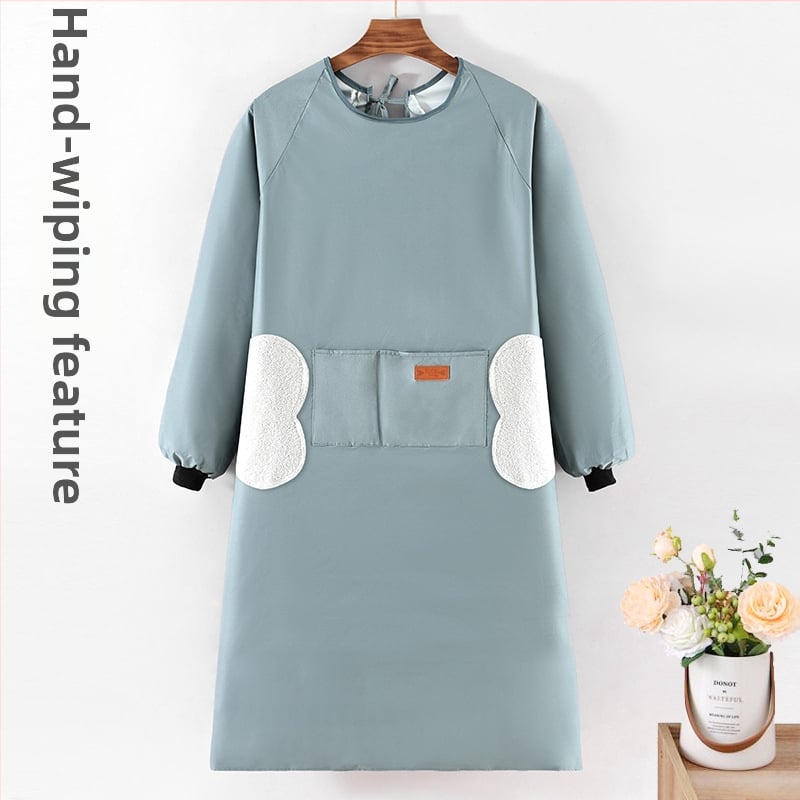 Virtuves priekšauts bez piedurknēm, ūdensizturīgs, eļļizturīgs, poliesters, Korejas stils