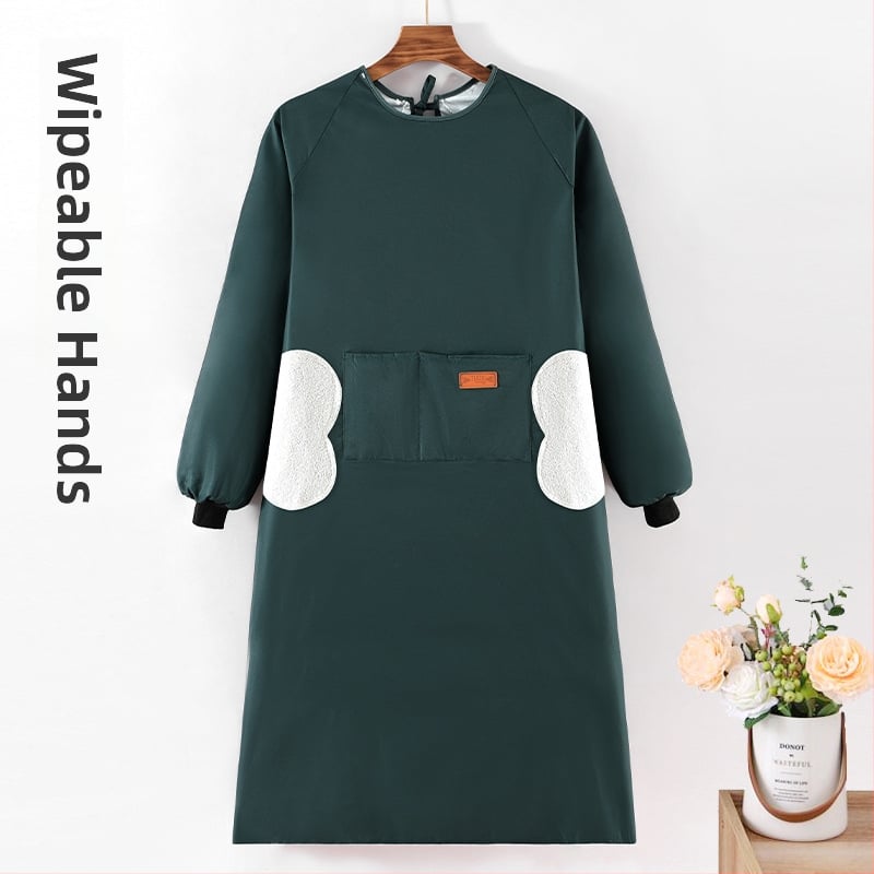 Virtuves priekšauts bez piedurknēm, ūdensizturīgs, eļļizturīgs, poliesters, Korejas stils