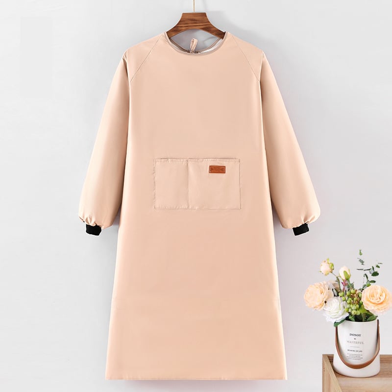 Virtuves priekšauts bez piedurknēm, ūdensizturīgs, eļļizturīgs, poliesters, Korejas stils