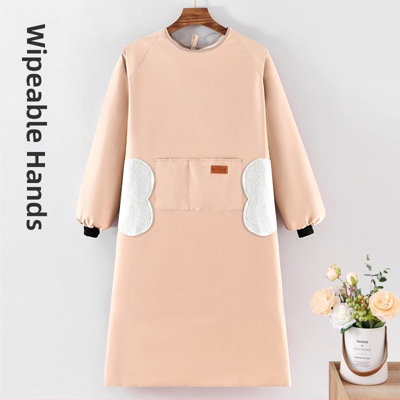 Virtuves priekšauts bez piedurknēm, ūdensizturīgs, eļļizturīgs, poliesters, Korejas stils