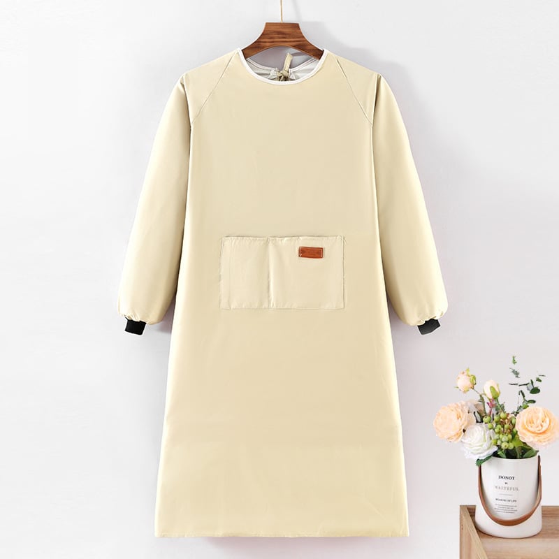 Virtuves priekšauts bez piedurknēm, ūdensizturīgs, eļļizturīgs, poliesters, Korejas stils