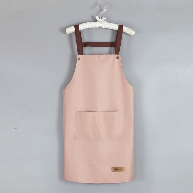 Virtuves priekšauts bez piedurknēm, ūdensizturīgs, eļļizturīgs, poliesters, Korejas stils