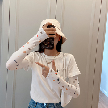 Ženske rukave za zaštitu od sunca za vožnju biciklom, Ice Silk poliesterski materijal, UV zaštita, proljeće 2023