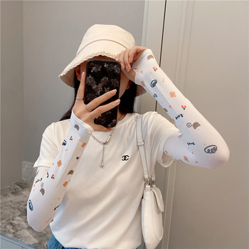 Ženske rukave za zaštitu od sunca za vožnju biciklom, Ice Silk poliesterski materijal, UV zaštita, proljeće 2023