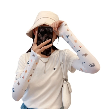 Ženske rukave za zaštitu od sunca za vožnju biciklom, Ice Silk poliesterski materijal, UV zaštita, proljeće 2023