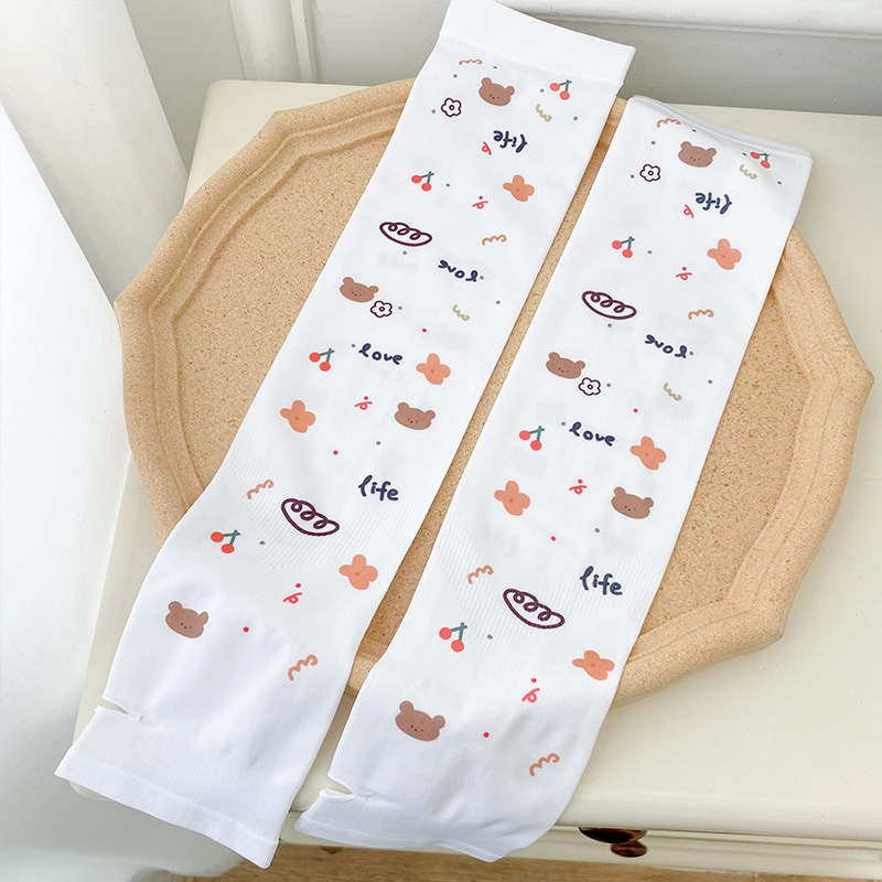 Ženske rukave za zaštitu od sunca za vožnju biciklom, Ice Silk poliesterski materijal, UV zaštita, proljeće 2023