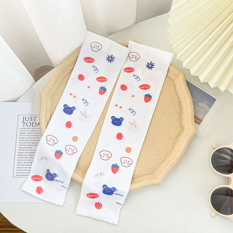 Ženske rukave za zaštitu od sunca za vožnju biciklom, Ice Silk poliesterski materijal, UV zaštita, proljeće 2023