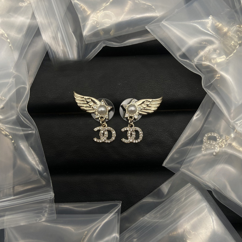 Cercei: știfturi din oțel inoxidabil, aliaj electroplacat, stil proaspăt și dulce