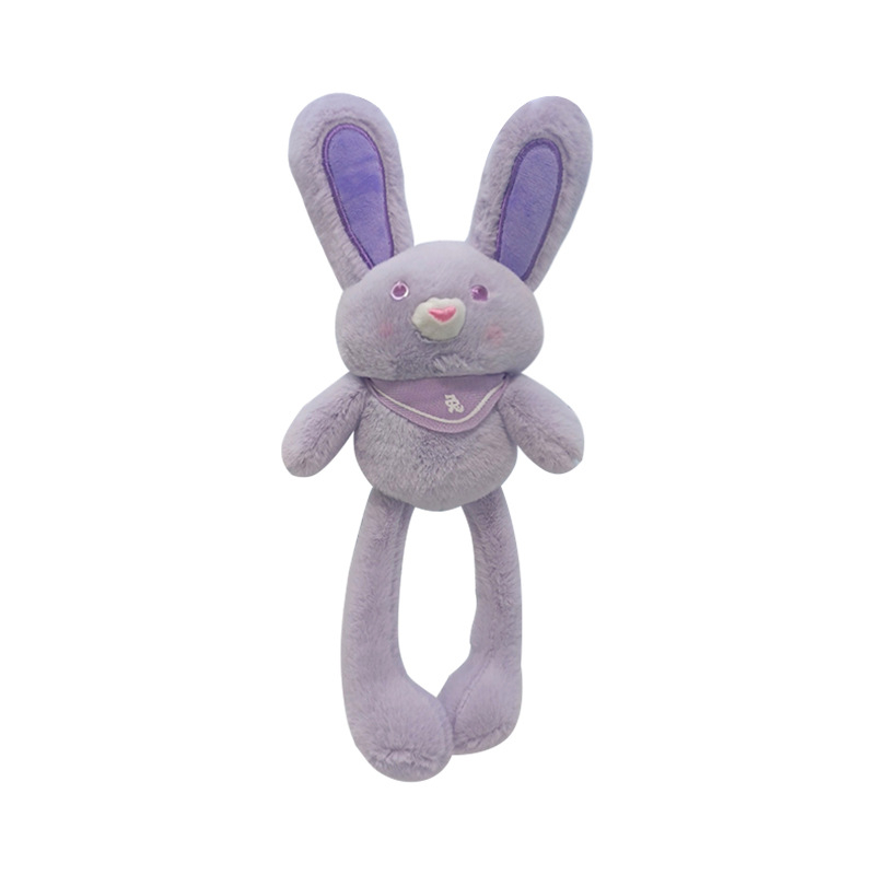 Πολυλειτουργικό λαγουδάκι plush παιχνίδι με τραβώμενα αυτιά, μπρελόκ και κρεμαστό, κοντό βελούδινο ύφασμα, προσαρμογή ανά σχέδιο, για ηλικίες 7–14 ετών