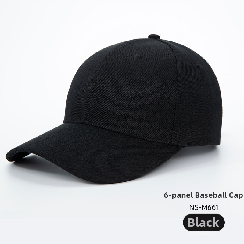 Bavlnená šiltovka s veľkým šiltom, kupolovitá koruna a vlastný vyšitý logotyp pre zamestnancov obchodu s mliečnym čajom