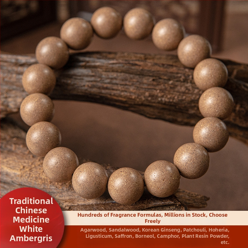 Kézzel készített kínai stílusú illatos karkötő aromás gyöngyökkel és természetes kínai gyógyfüvekkel, 2025 tavasz