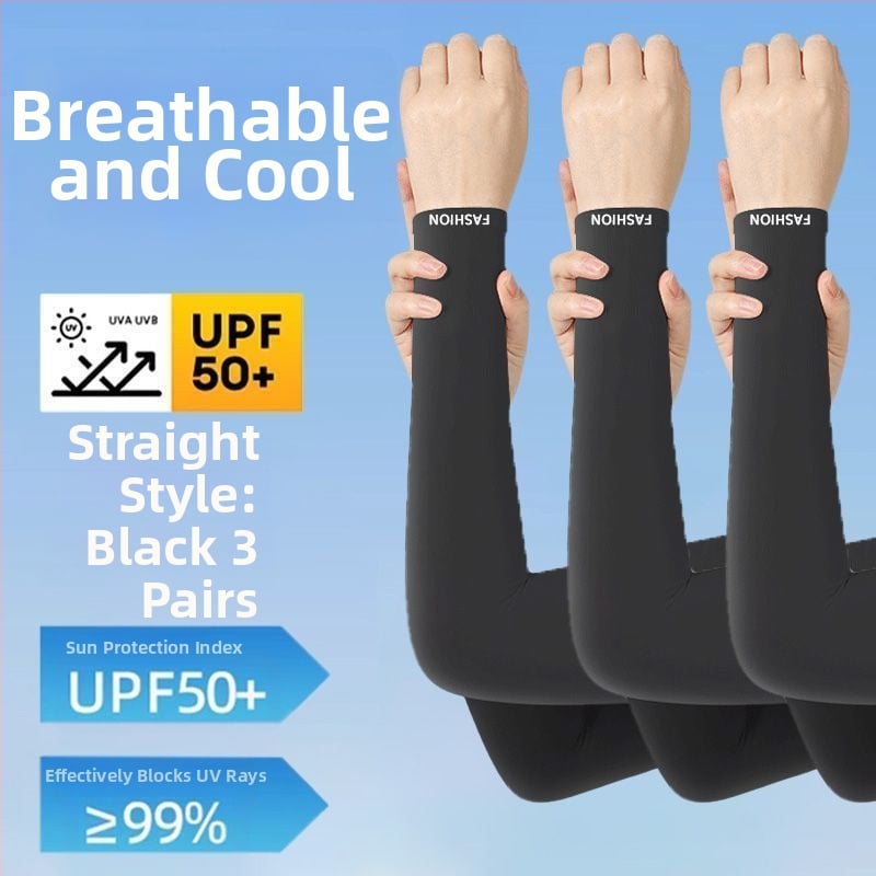 Ice Silk rankų apsaugos vyrams – saulės ir UV apsauga, pavasaris, motociklams