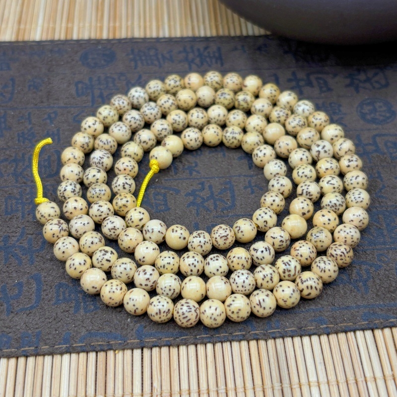 Csillag- és hold Bodhi gyöngy karkötő, fényes felület, kínai stílus, márka Shuo heng