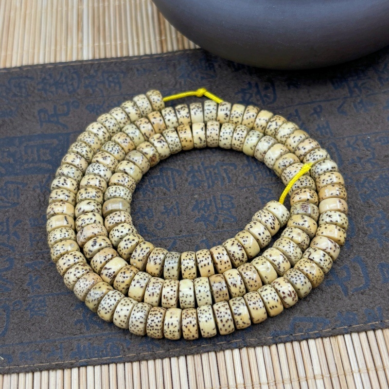 Csillag- és hold Bodhi gyöngy karkötő, fényes felület, kínai stílus, márka Shuo heng