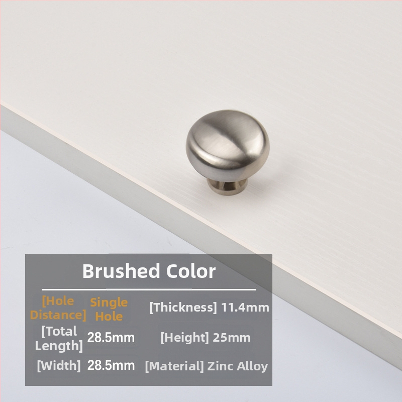 Mėbinių rankenėlė spintos, spintelės ir naktinio stalo durims; cinko lydinys; elektroplakavimas; šiuolaikinis minimalistinis stilius