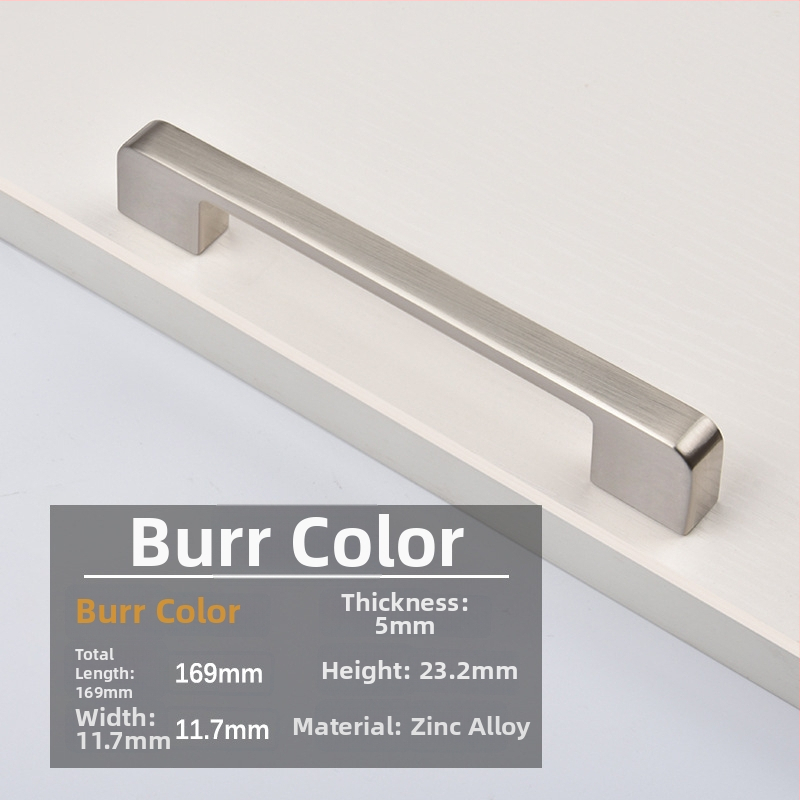 Mėbinių rankenėlė spintos, spintelės ir naktinio stalo durims; cinko lydinys; elektroplakavimas; šiuolaikinis minimalistinis stilius