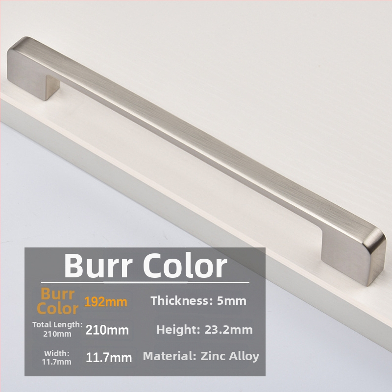 Mėbinių rankenėlė spintos, spintelės ir naktinio stalo durims; cinko lydinys; elektroplakavimas; šiuolaikinis minimalistinis stilius