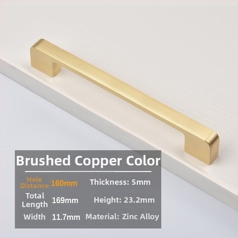 Mėbinių rankenėlė spintos, spintelės ir naktinio stalo durims; cinko lydinys; elektroplakavimas; šiuolaikinis minimalistinis stilius