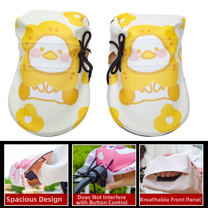 Vairo dangtis elektriniams transporteriui - pilno piršto stilius, UV apsauga, atsparus vandeniui, vėjui; Medžiaga: oda + Oxford audinys + 3D ribos