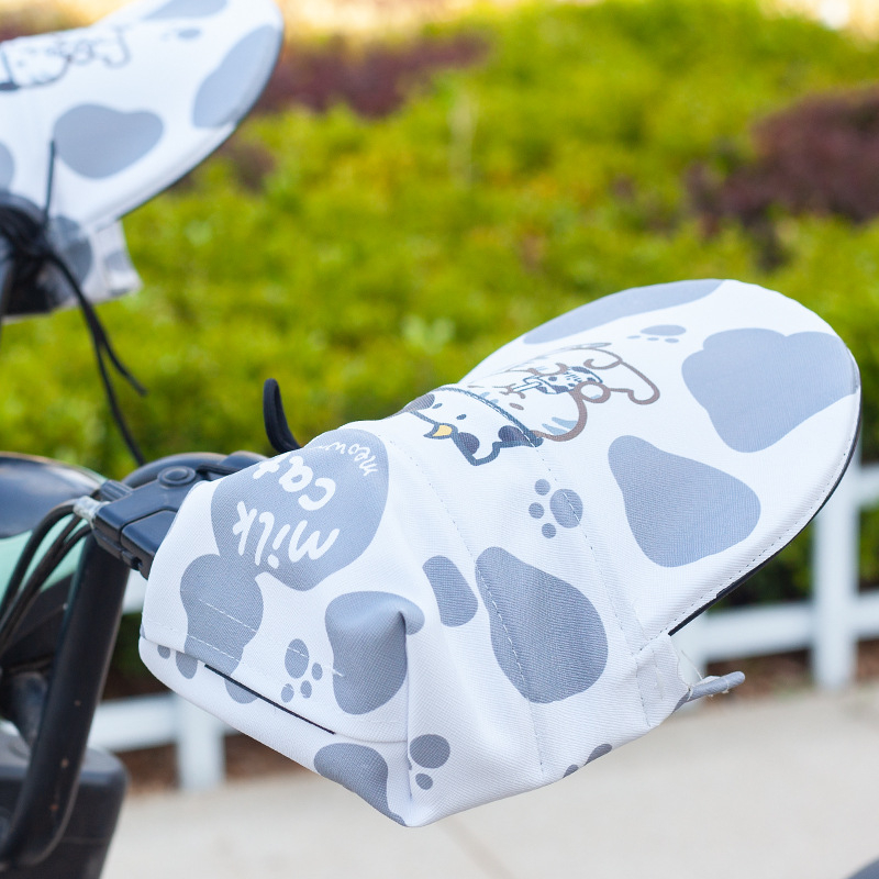 Vairo dangtis elektriniams transporteriui - pilno piršto stilius, UV apsauga, atsparus vandeniui, vėjui; Medžiaga: oda + Oxford audinys + 3D ribos