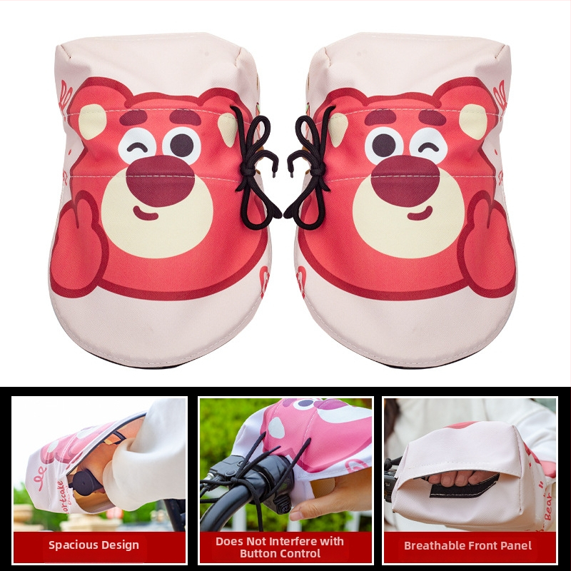 Vairo dangtis elektriniams transporteriui - pilno piršto stilius, UV apsauga, atsparus vandeniui, vėjui; Medžiaga: oda + Oxford audinys + 3D ribos