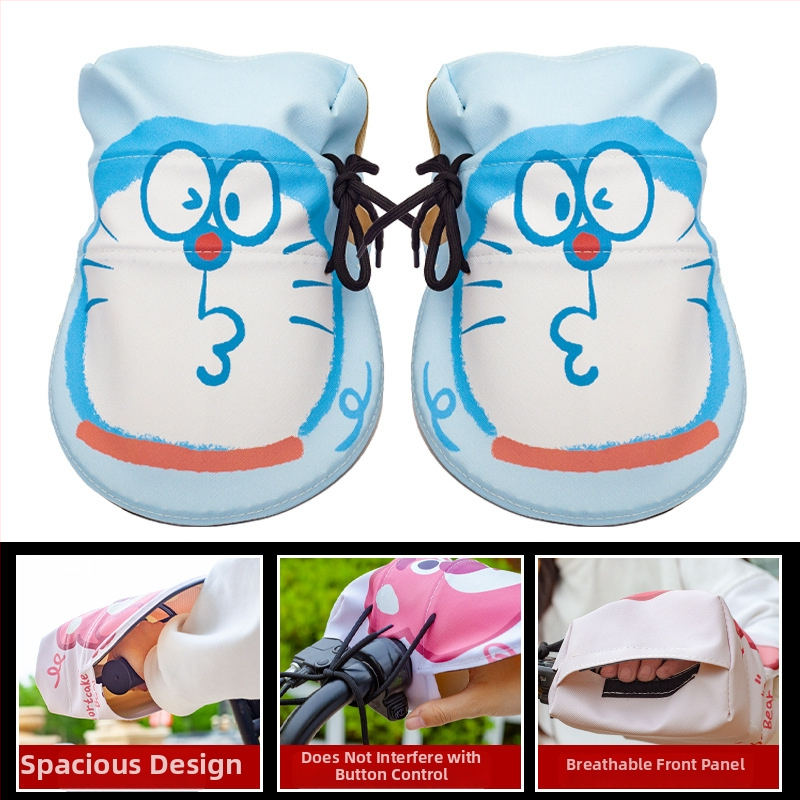 Vairo dangtis elektriniams transporteriui - pilno piršto stilius, UV apsauga, atsparus vandeniui, vėjui; Medžiaga: oda + Oxford audinys + 3D ribos