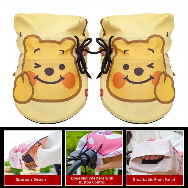 Vairo dangtis elektriniams transporteriui - pilno piršto stilius, UV apsauga, atsparus vandeniui, vėjui; Medžiaga: oda + Oxford audinys + 3D ribos