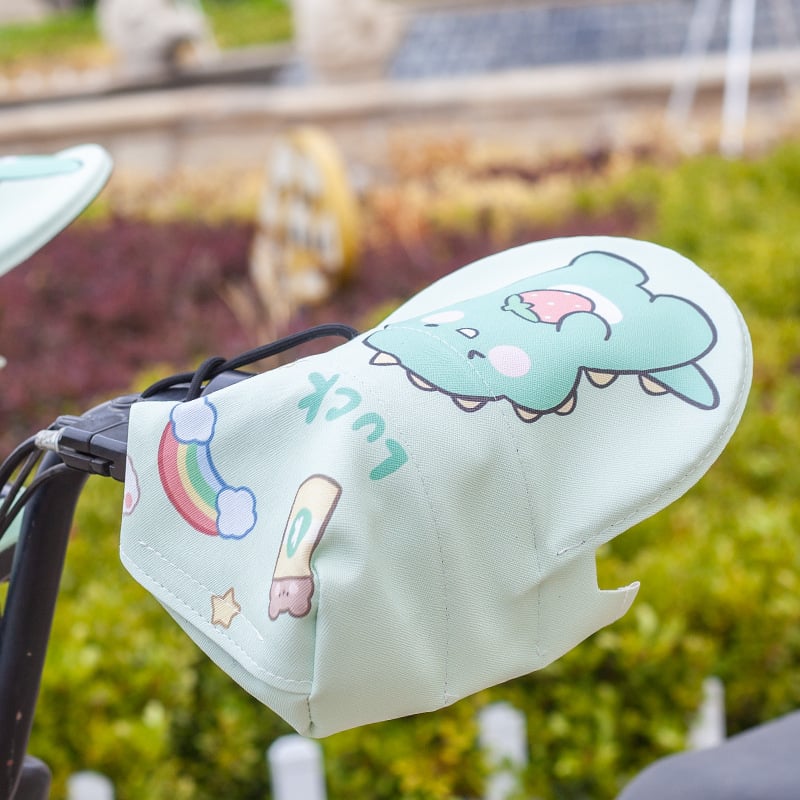 Vairo dangtis elektriniams transporteriui - pilno piršto stilius, UV apsauga, atsparus vandeniui, vėjui; Medžiaga: oda + Oxford audinys + 3D ribos