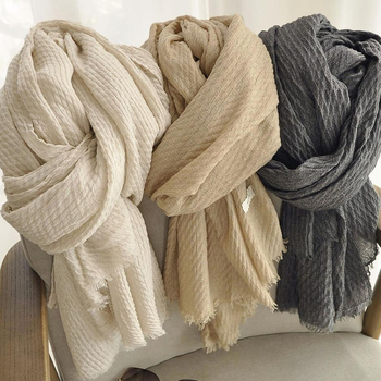 Вълнен шал Yarn shangpin — на склад, пролетен сезон, издание лято 2021