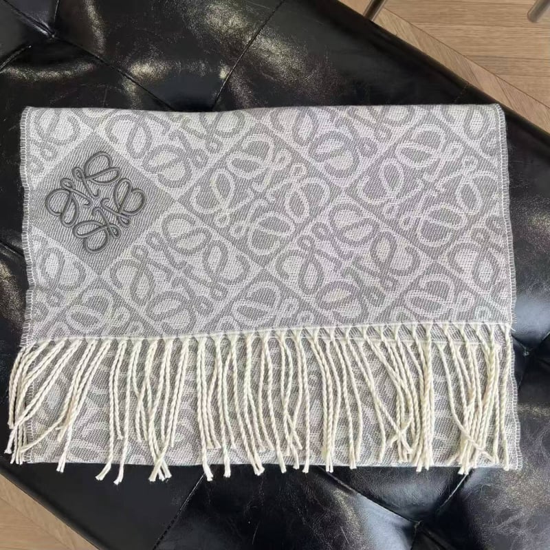 Ženski šal od umjetnog kašmira, žakardno pletenje s resicama, karirani uzorak, poliester