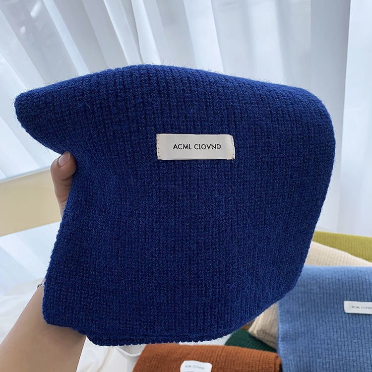 Плетен шал за жени, акрилен материал, зима 2025